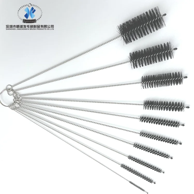 Factory Direct Twisted Nylon Pipe Brush water bottle cleaner tube cleaning brush