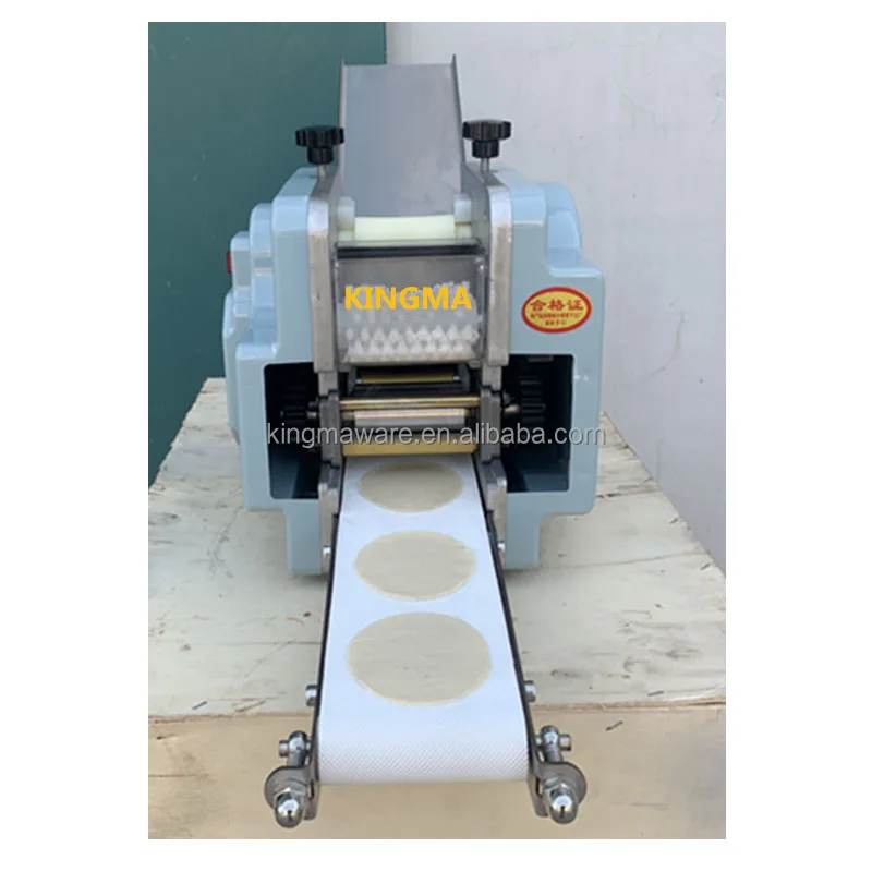 Small Grain product automatic papad momo empanada roti chapati tortilla samosa dumpling maker skin wrapper making machine price