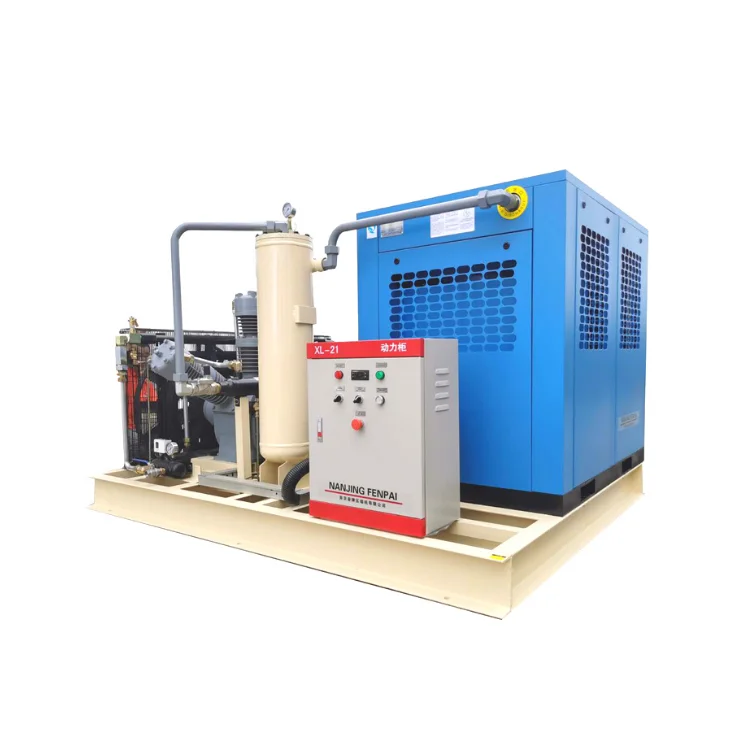 Standard Pressure Screw Air Compressor for Medical Oxygen Generator 8 10 bar screw air compressor oil free