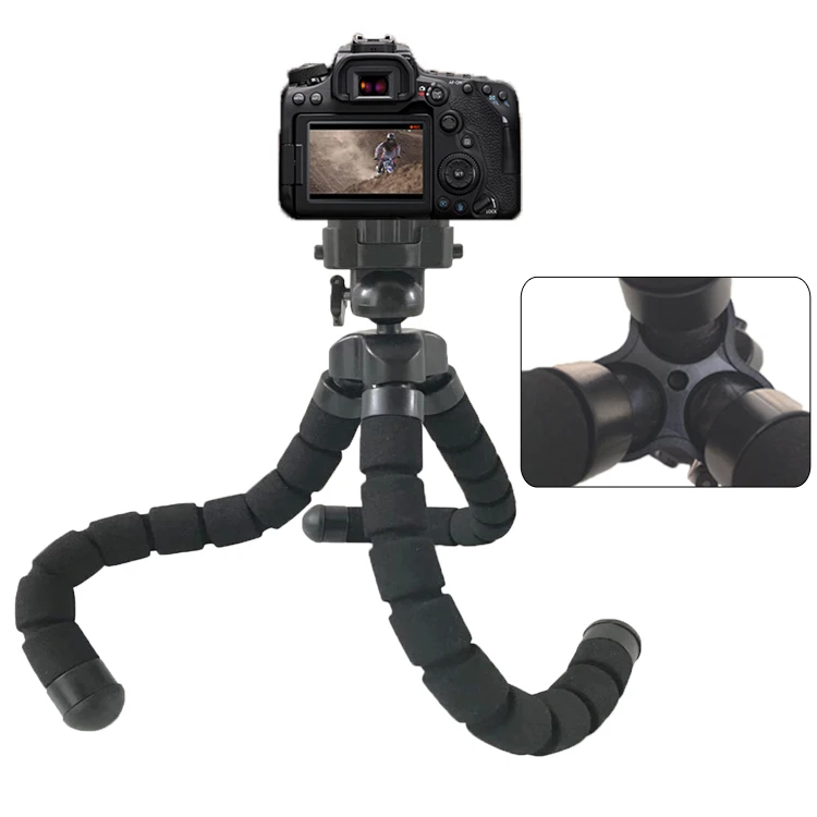 
Portable and Cheap Sponge Gorilla Tripod Octopus Mini Tripod Stand For Phone Camera 