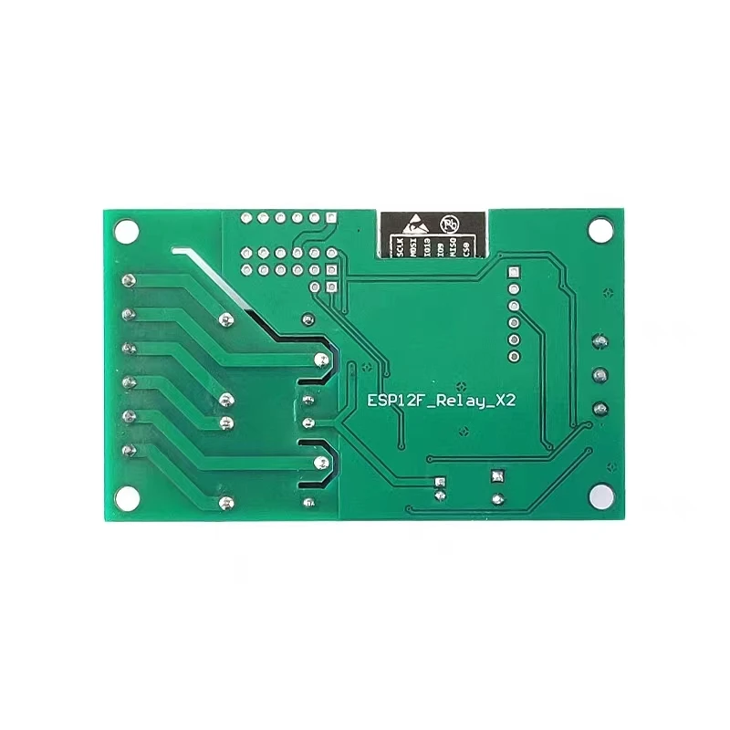 5V/8-80V power supply ESP8266WIFI dual relay module ESP-12F development board secondary development