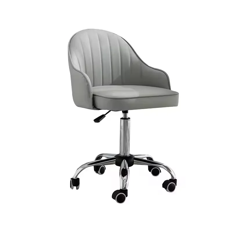 PU Leather Round Rolling Modern Luxury beauty salon Hair Salon Chair Nail Technician Chair Leather Office and household chairs