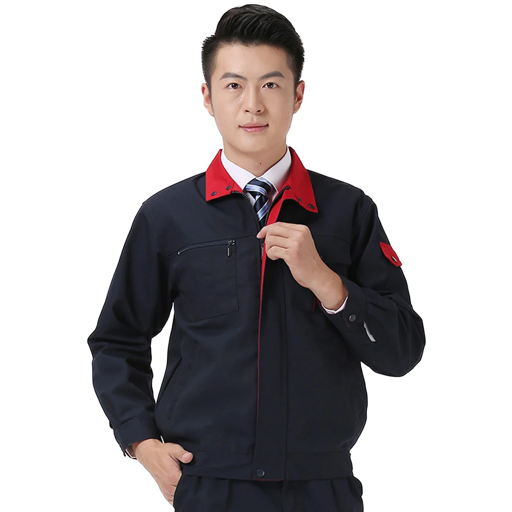 Unisex Winter Warm Long Sleeve Workwear Uniform for Labor Workers Labor Clothing Safety and Industrial Costume Safetywear
