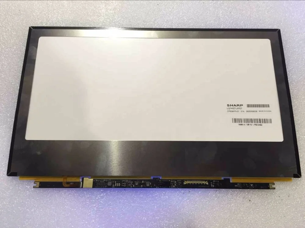 LQ140Z1JW01 3200x1800 SHARP 14.0 inch EDP laptop lcd PANEL