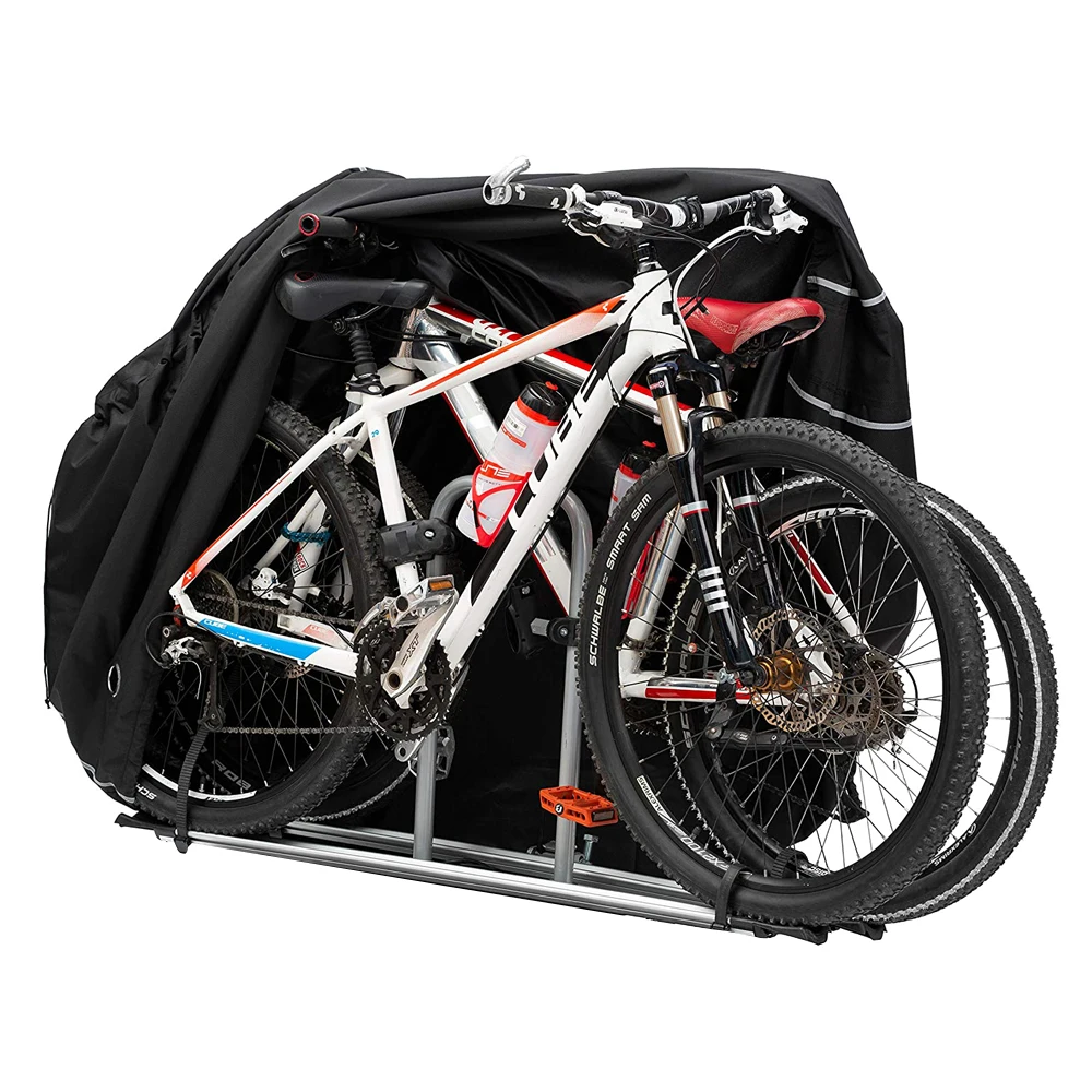 Tear Resistant Strong Gien Check Oxford Bicycle Cover Waterproof with Reflective Handle