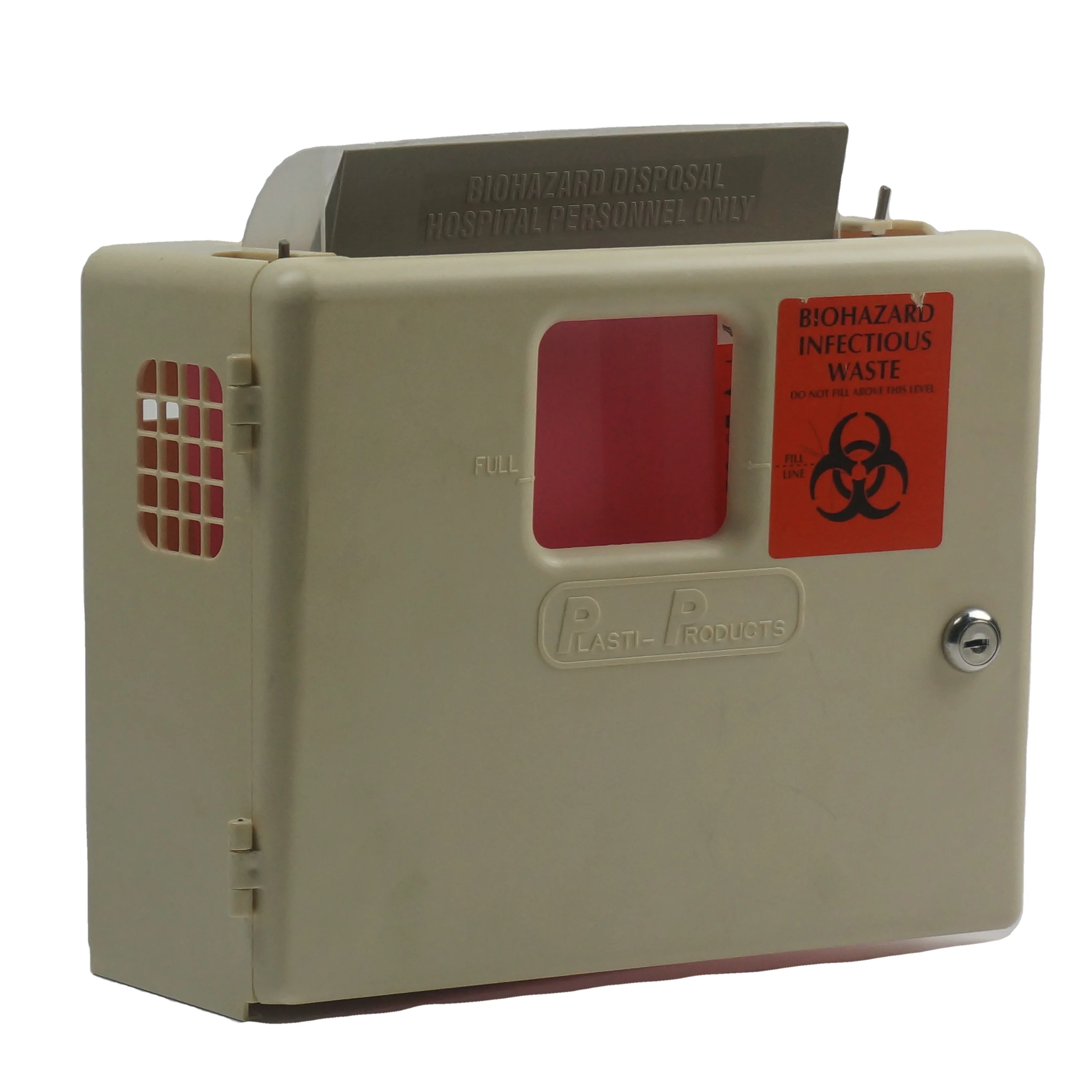 Wall Mount Biohazard 1qt 1gallon 5qt Disposable Sharp Container for Medical Needles Syringes Collection