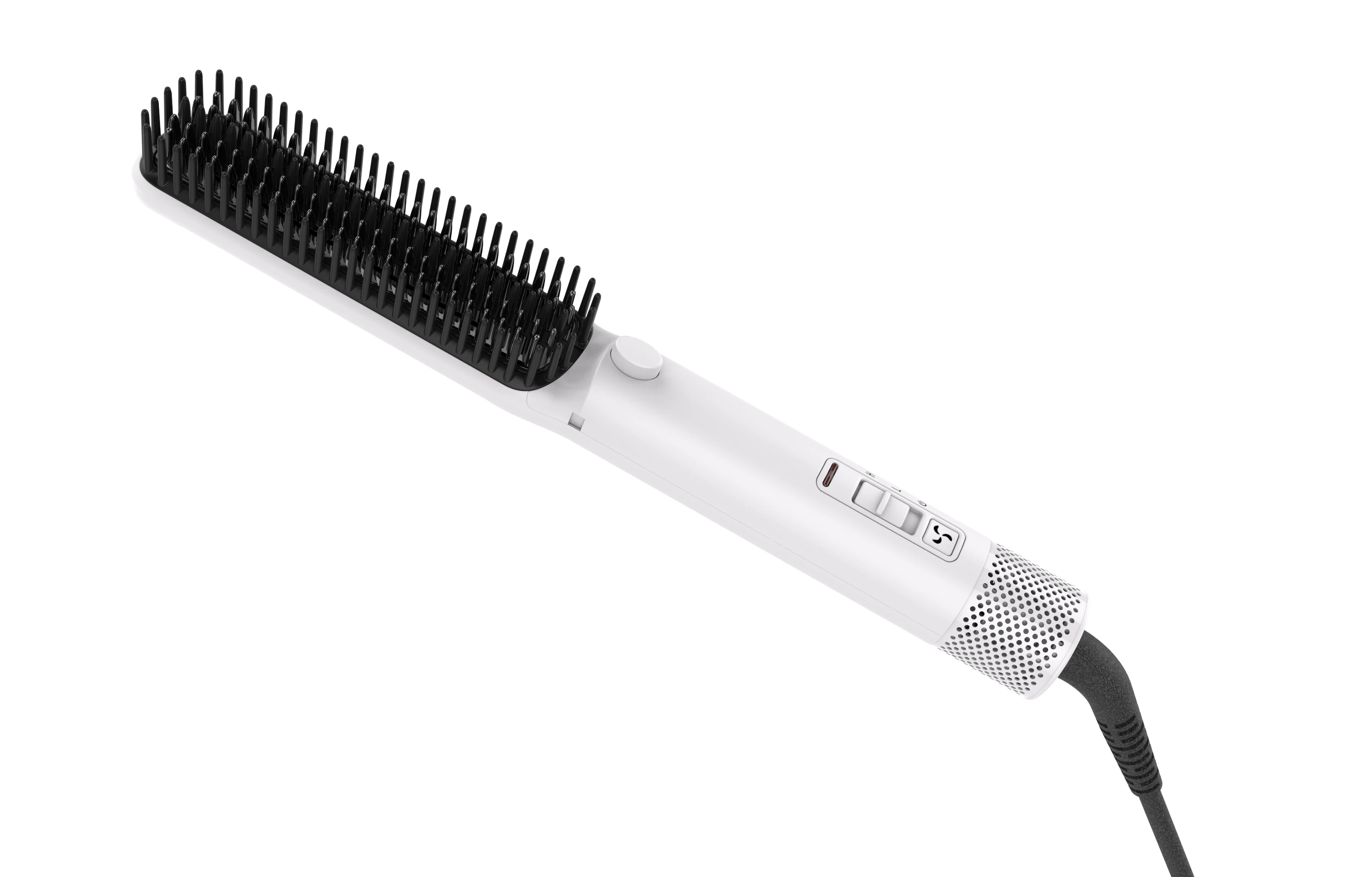 Bidisco salon beauty Korean Japan electric ceramic hair straightening brush