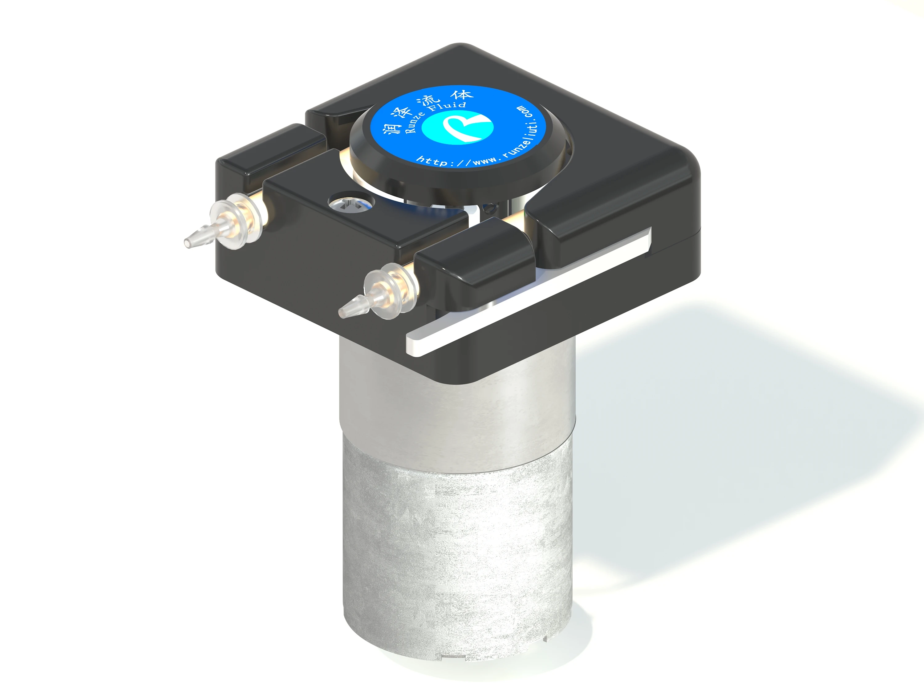 Runze 12V 24V DC Motor Peristaltic Pump For Micro Liquid Dosing OEM Customized Support