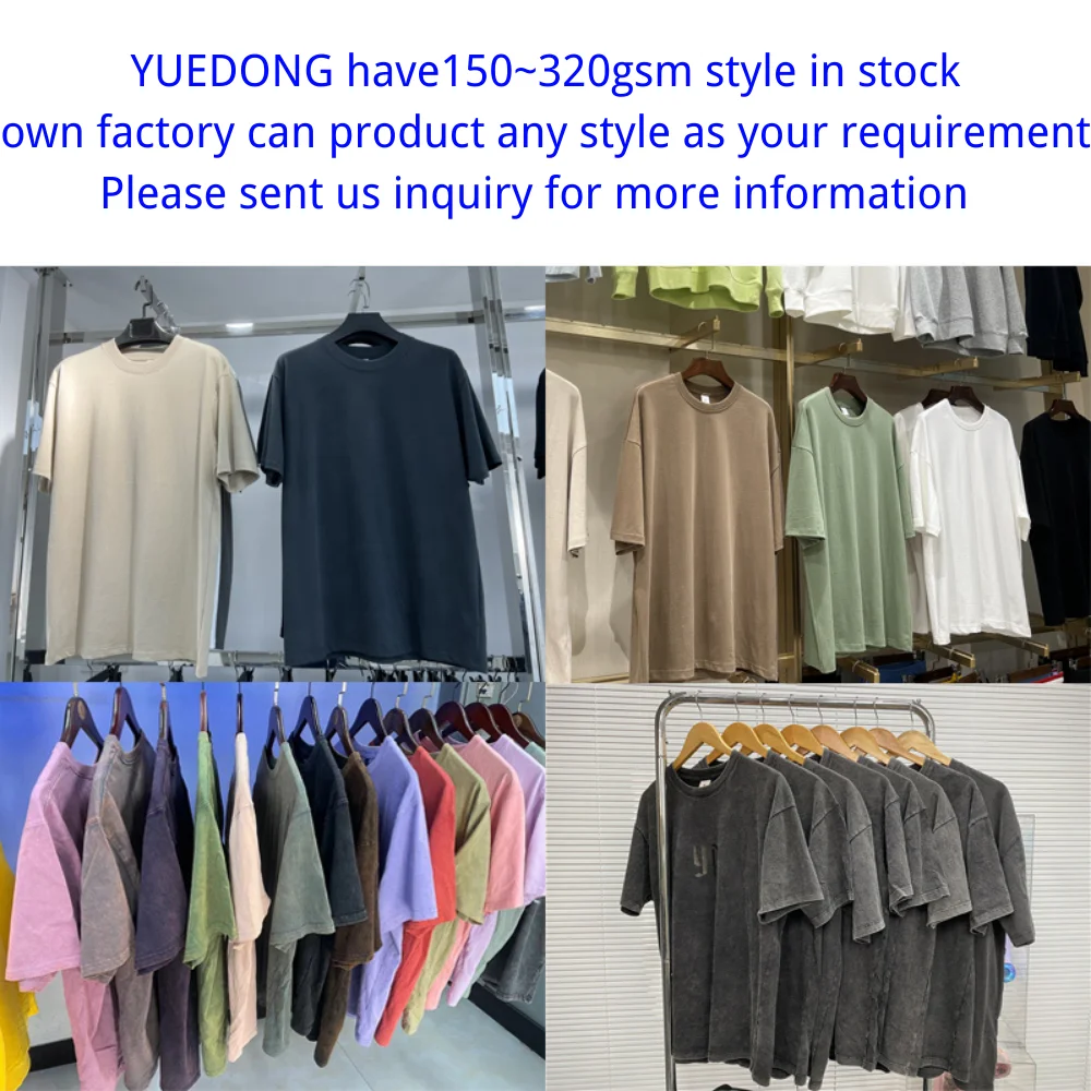 Acid Wash Dtg Print Cotton Vintage Logo Tee Streetwear Mens Clothing Manufacturers Graphic Oversized Tshirt Custom T Shirt