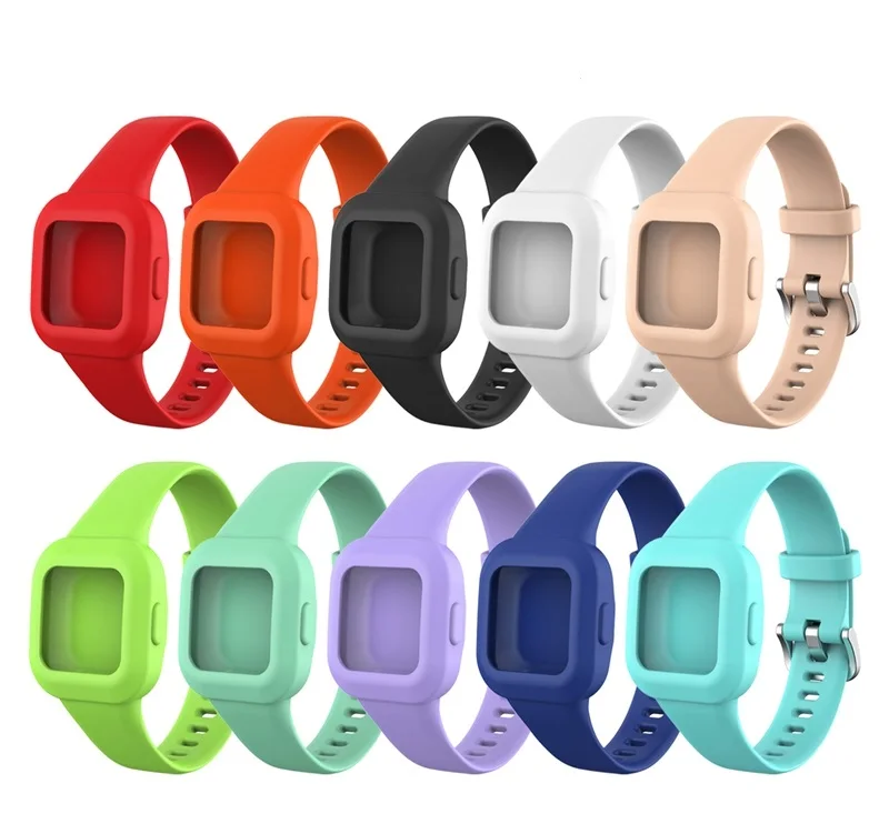 Новое поступление силиконовая сменная лента для Garmin vivofit jr. 3 фитнес-трекер детей ремешок часов