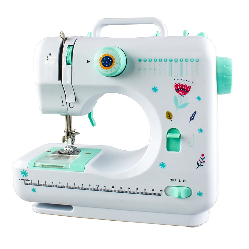 VOF 2020 новый дизайн FHSM-505G Homeuse многофункциональный мини швейной машины украшенное мозаикой из драгоценных камней 12