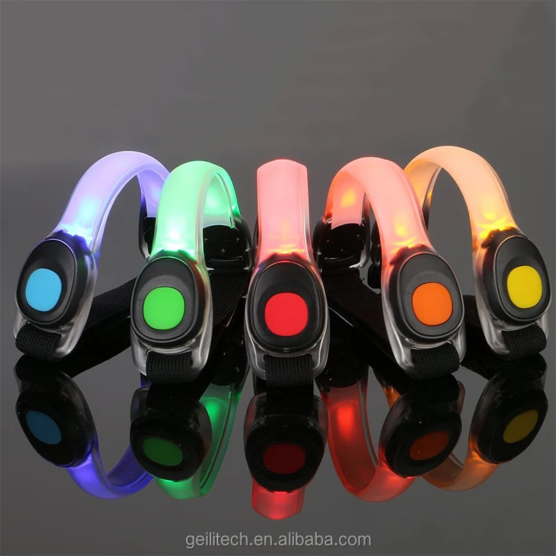 Wholesale Wearable Lights Man Elastic Flash Leds Band Safety Running Security Sport Armband for Running Walking Pet