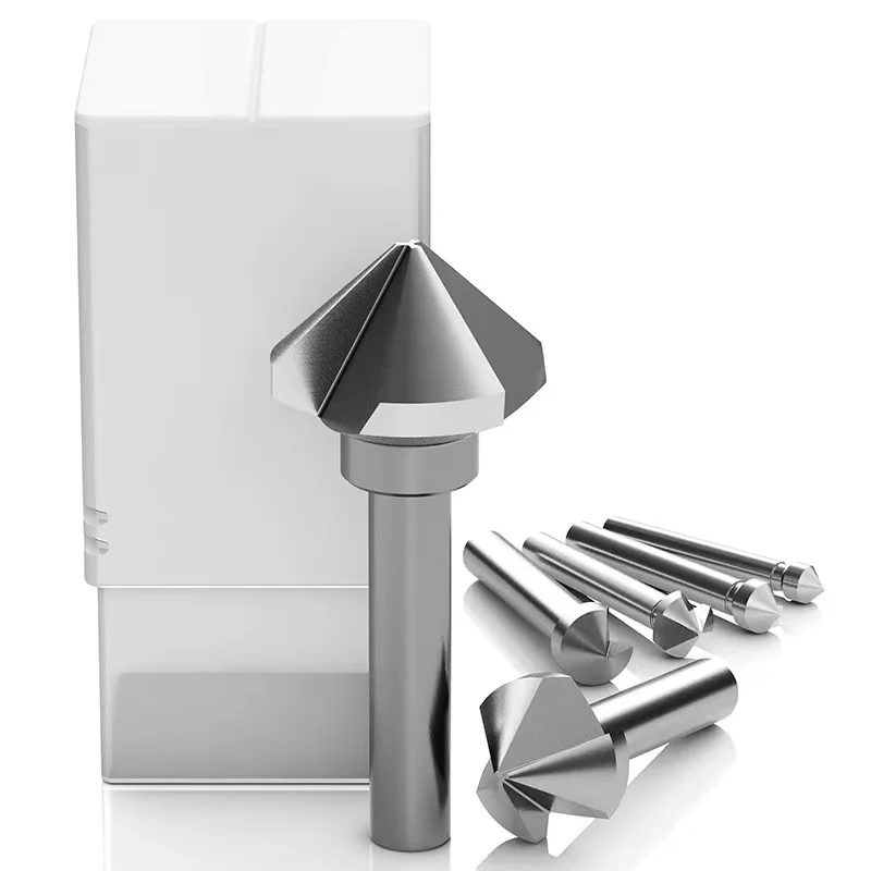 China Factory Supply  Titanium Coated 5-50mm  HSS Best Drill Bit Countersink for Wood Metal Drilling