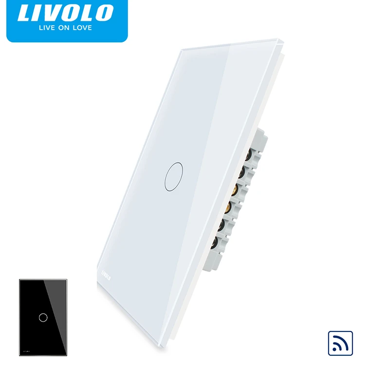 Livolo Автоматизация дома стандарт США беспроводной 110-250V свет удаленного коммутатора VL-C501R-11