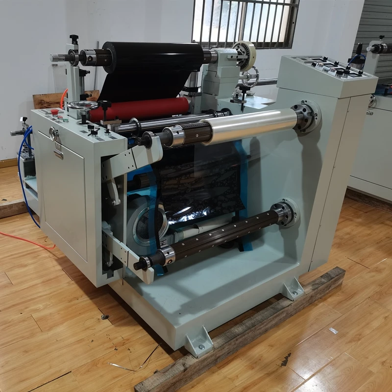 High Speed Automatic Roll Paper Label cutting machine Slitting Rewinder