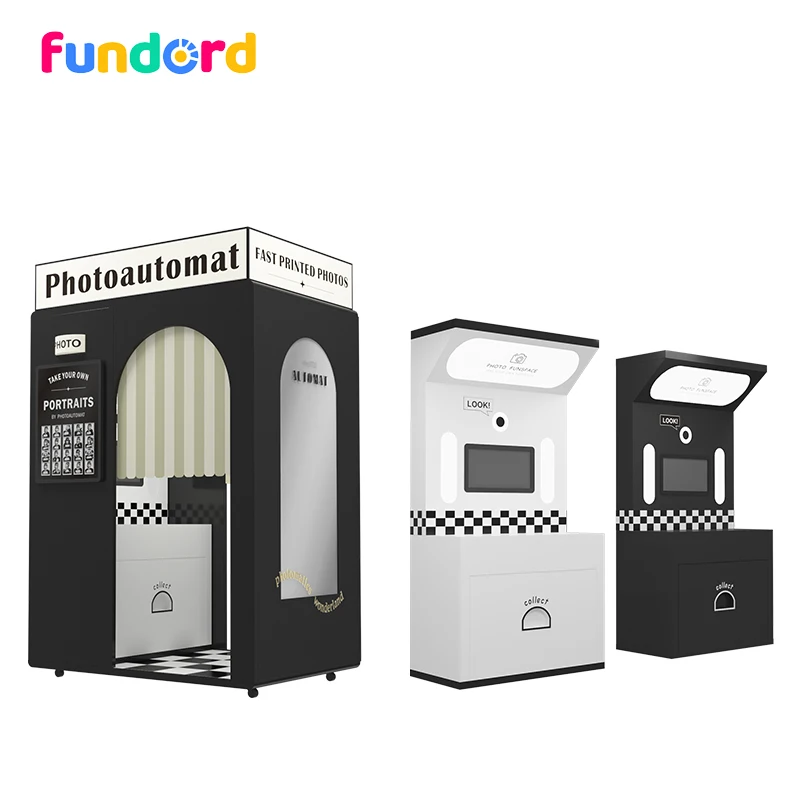 Fundord photobooth printer new selfie vending machine photo booth