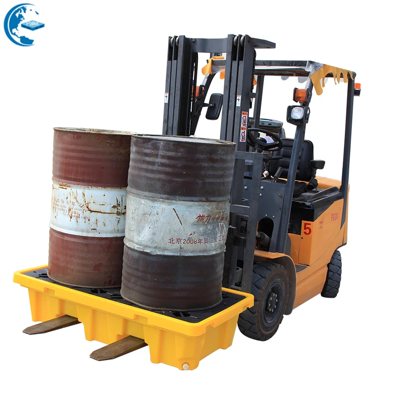 Industrial use cheap drum spill containment pallet anti spill pallet