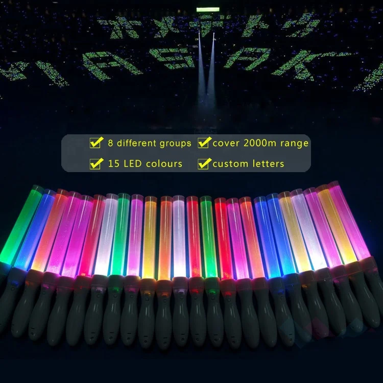 Korean Idol Concert Merchandise Multicolor Glow Sticks