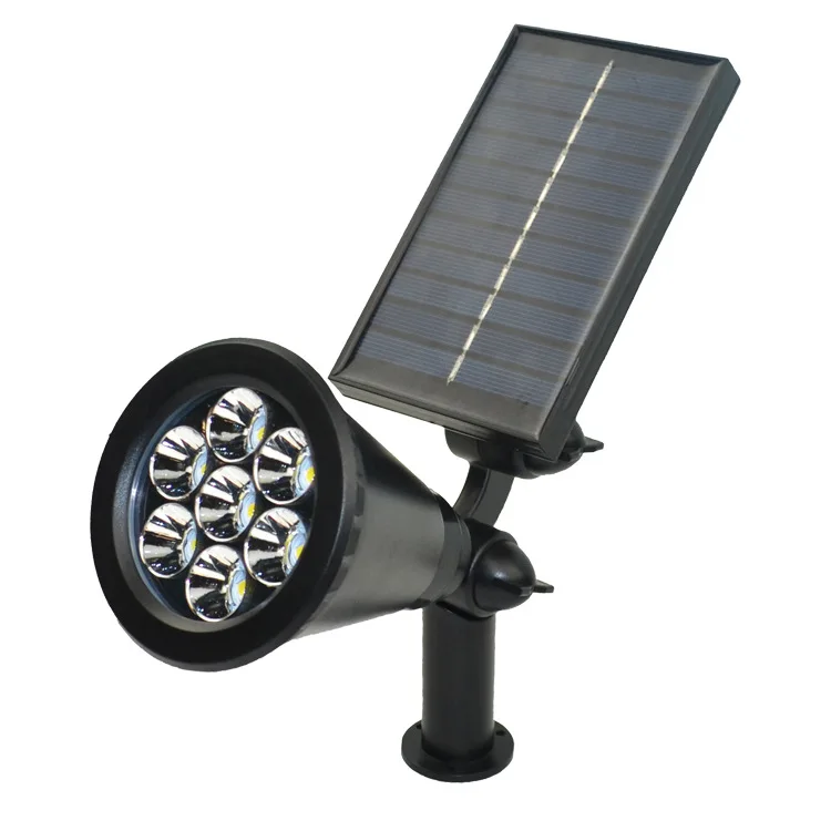 Economic european style outdoor waterproof for square park courtyard lamp solar powered light box led garden lawn light 3000K