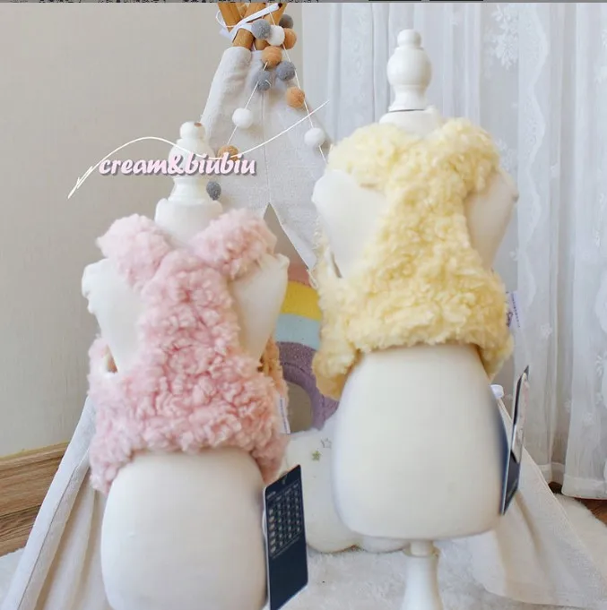 Pet Cat Clothes Autumn Winter Korean Style Rabbit Head Doll Plus Dog Clothes