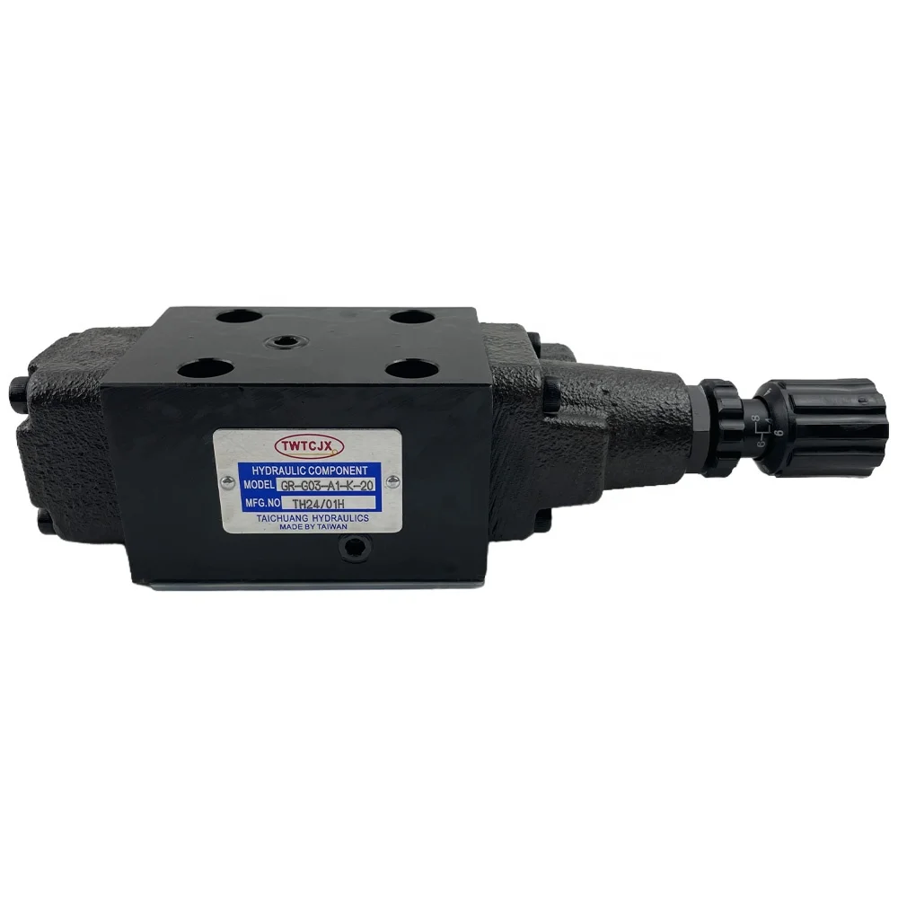 GR-G03-A1-K-20 Nachi Hydraulic Valve Balancing Valve GR Series Pressure Reducing and Relief Valve with Wholesale