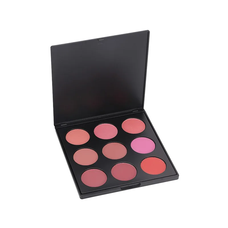 Own Brand blush palette wholesale makeup 9 colors custom blush palette cosmetics