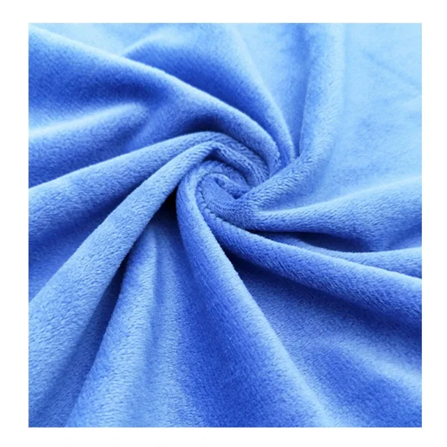 В наличии, очень мягкая короткая плюшевая хлопчатобумажная трикотажная ткань из полиэстера для игрушек, домашний текстиль, теплая детская Фланелевая Пижама
