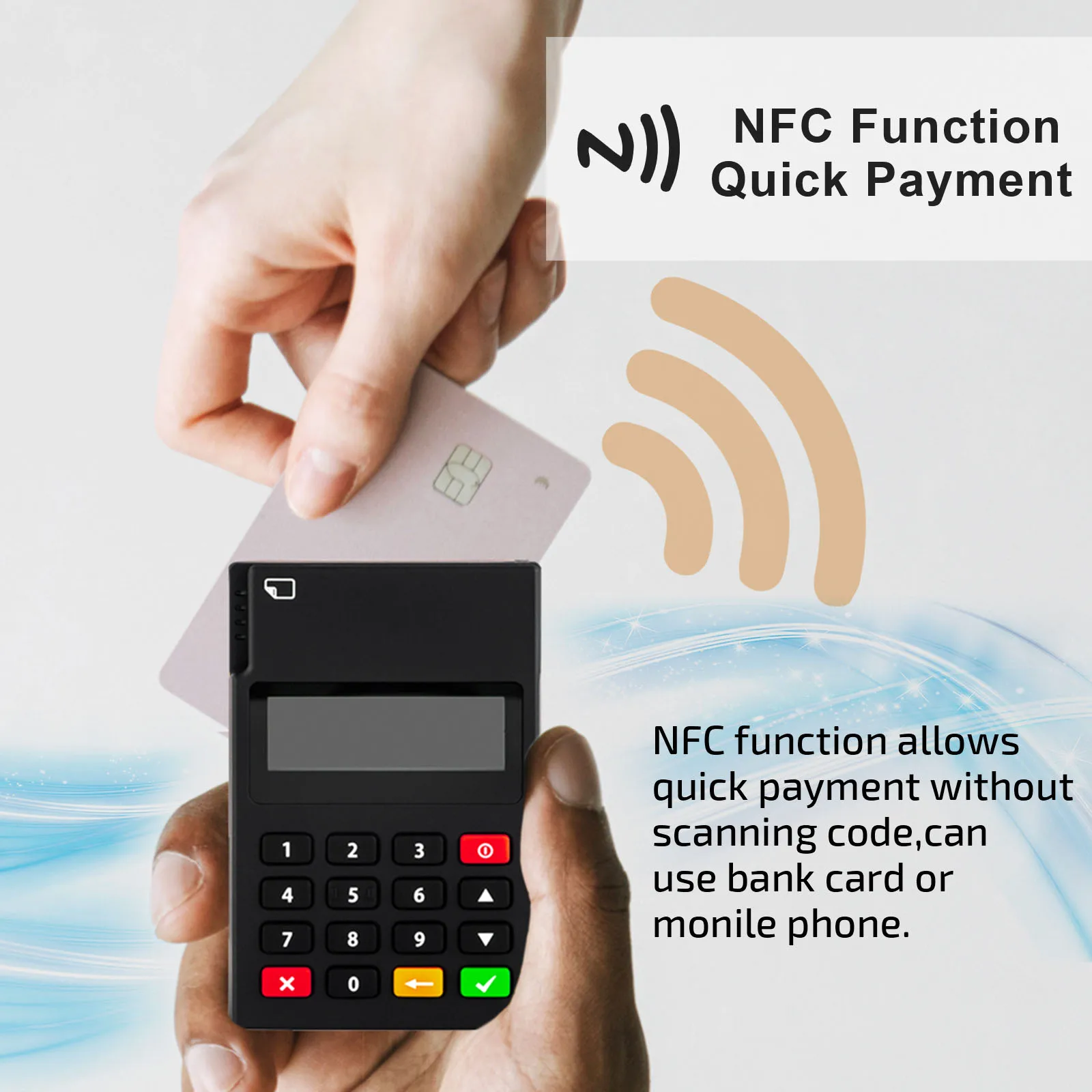 FP9310 MINI Mpos Machine Mpos Device Card Reader Terminal