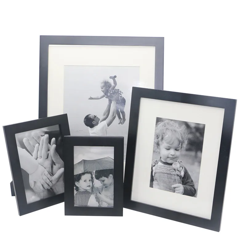 Table top frame 4x6 5x7 8x10 11x14 inch cardboard photo frames