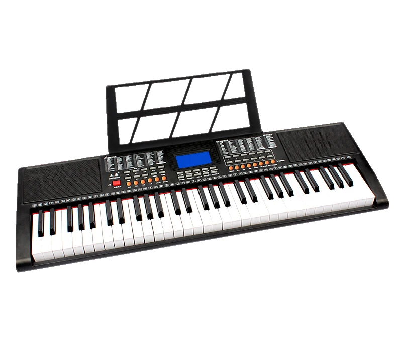 Multifunctional 61 keys digital keyboard portable keyboard electronic organ digital piano with USB and Lighting keys