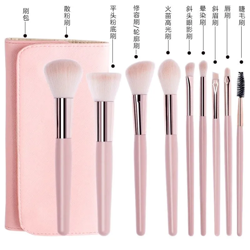 Luxury cosmetic makeup brushes custom logo wholesale makeup brushes 2023 set