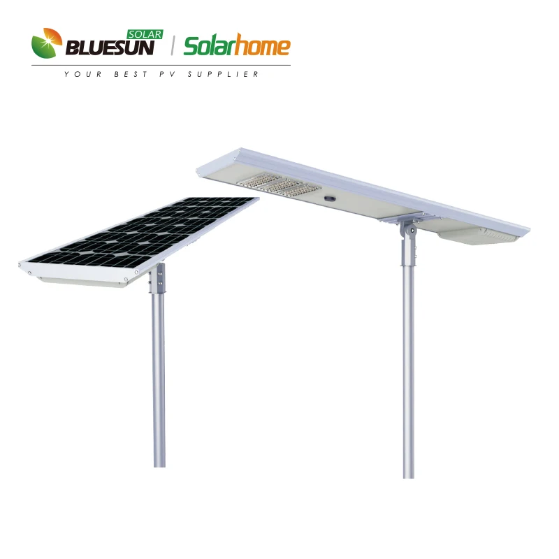 Уличный свет Bluesun 60 Вт 80 100 Встроенный солнечный уличный с