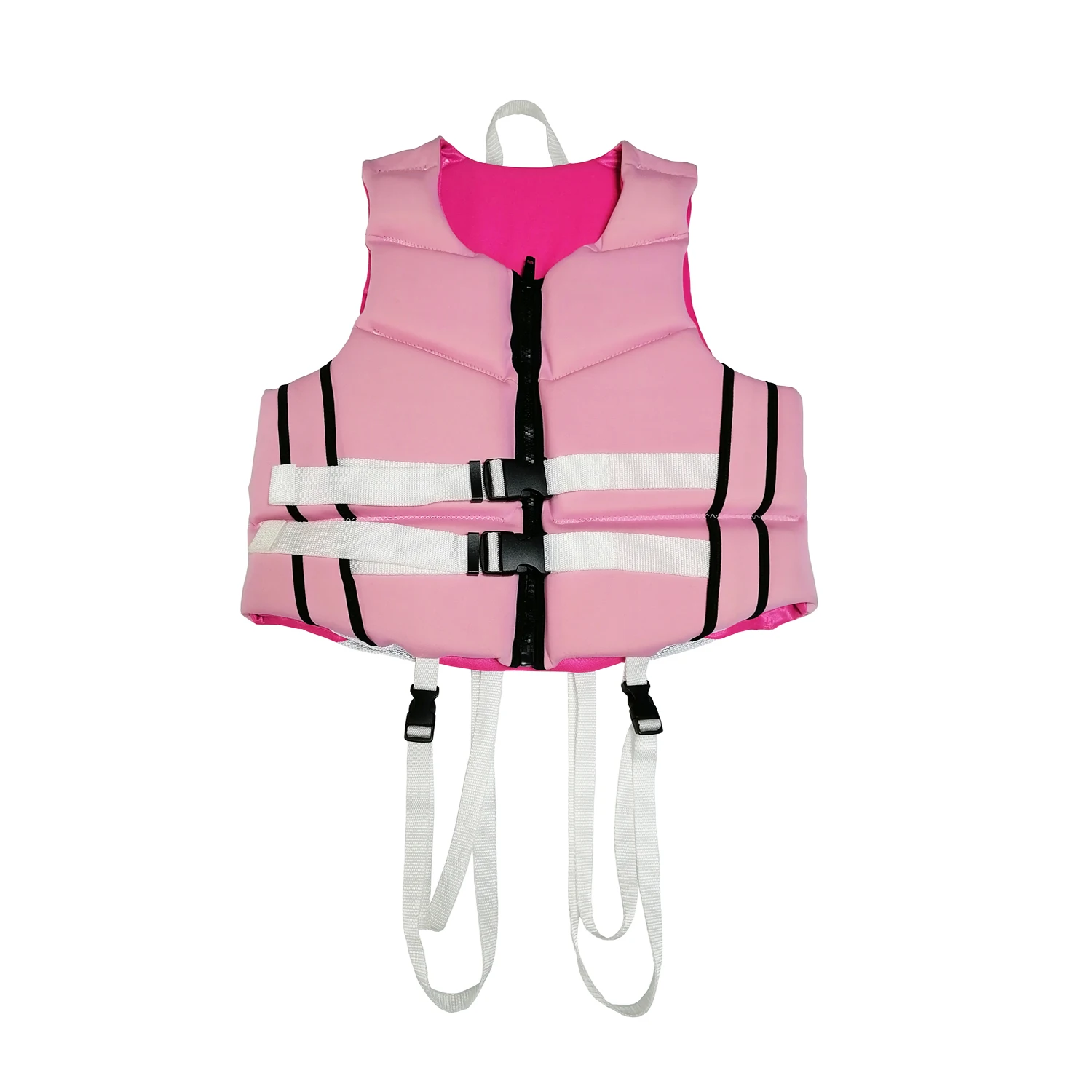 Pink Adult Buoyancy Floating Swim Vest Neoprene Life Jacket with Adjustable Safety Strap for Woman Paddle Boarding Kayaking