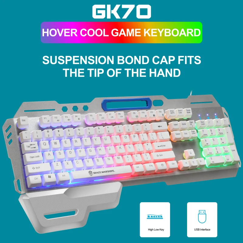 Gaming Keyboard and Mouse and Mouse pad and Gaming Headset, Wired LED RGB Backlight Bundle for PC Gamers and Xbox and PS4