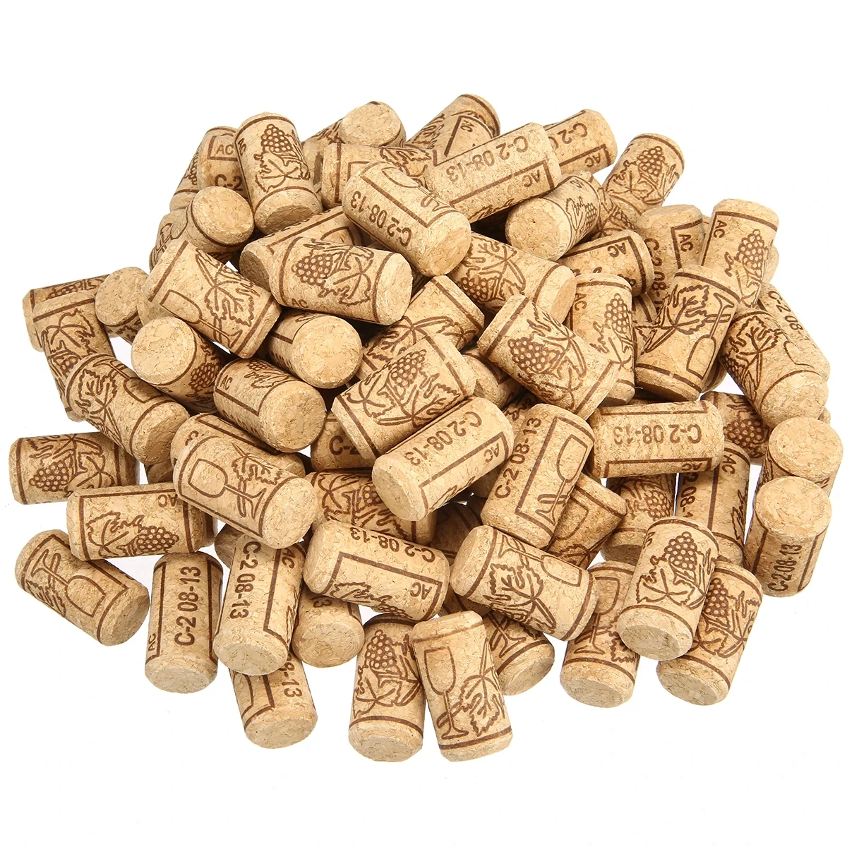 Wholesale Custom Conical Cork Stopper Oak Synthetic Wine Red Wine Cork Stopper Red Wine Bottle Stopper