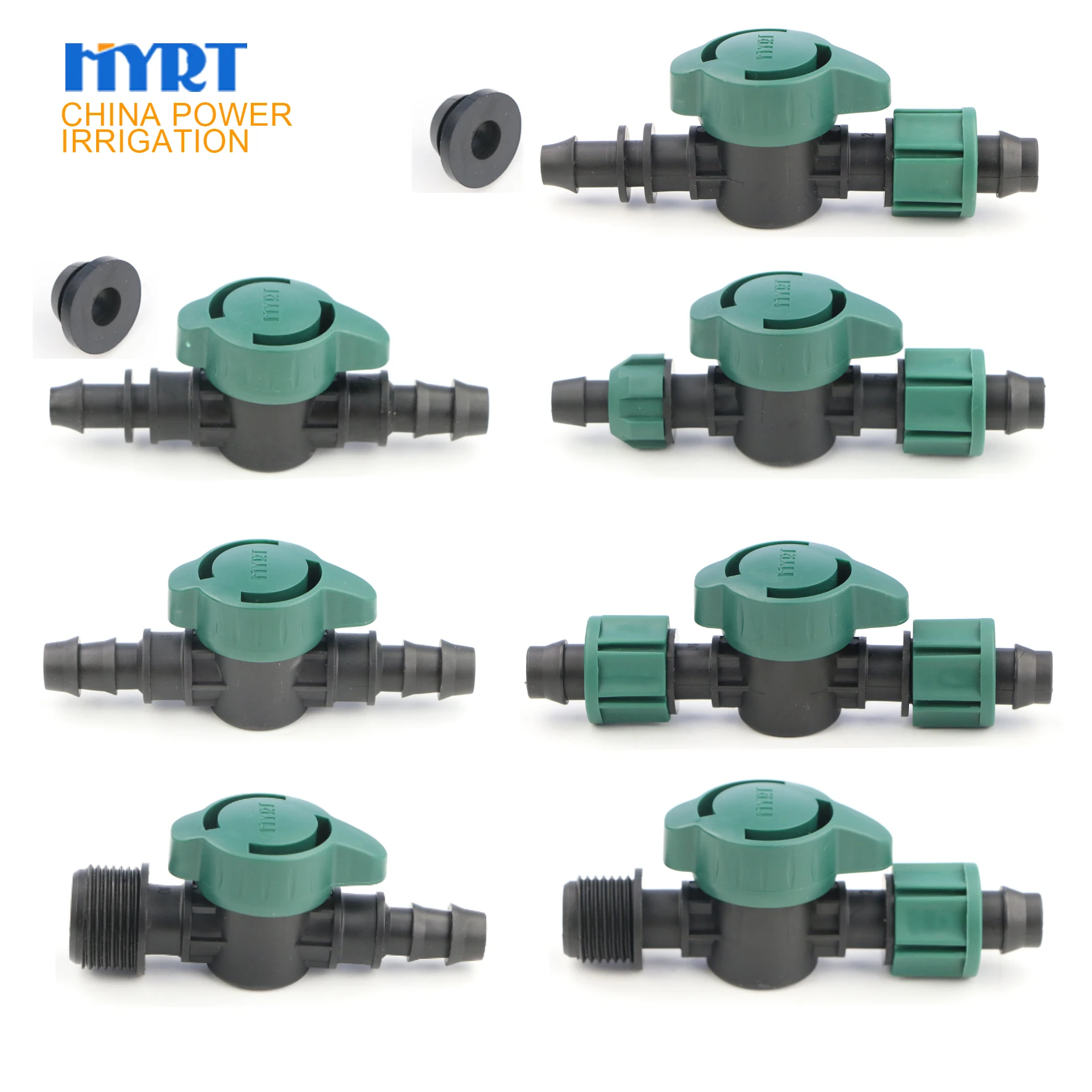 16-25mm Plastic Drip Pipe Mini Valve For Agricultural Irrigation
