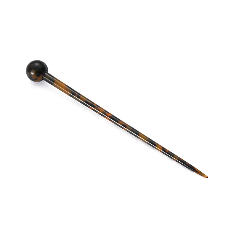 Acetate Thick Luxury Hair Stick Wand Chinese Traditional Hairpins Acid Korean Chopsticks Girls