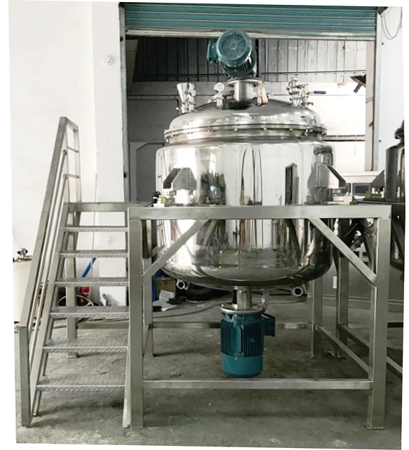 cosmetic lotion cream mixer blender homogenizer