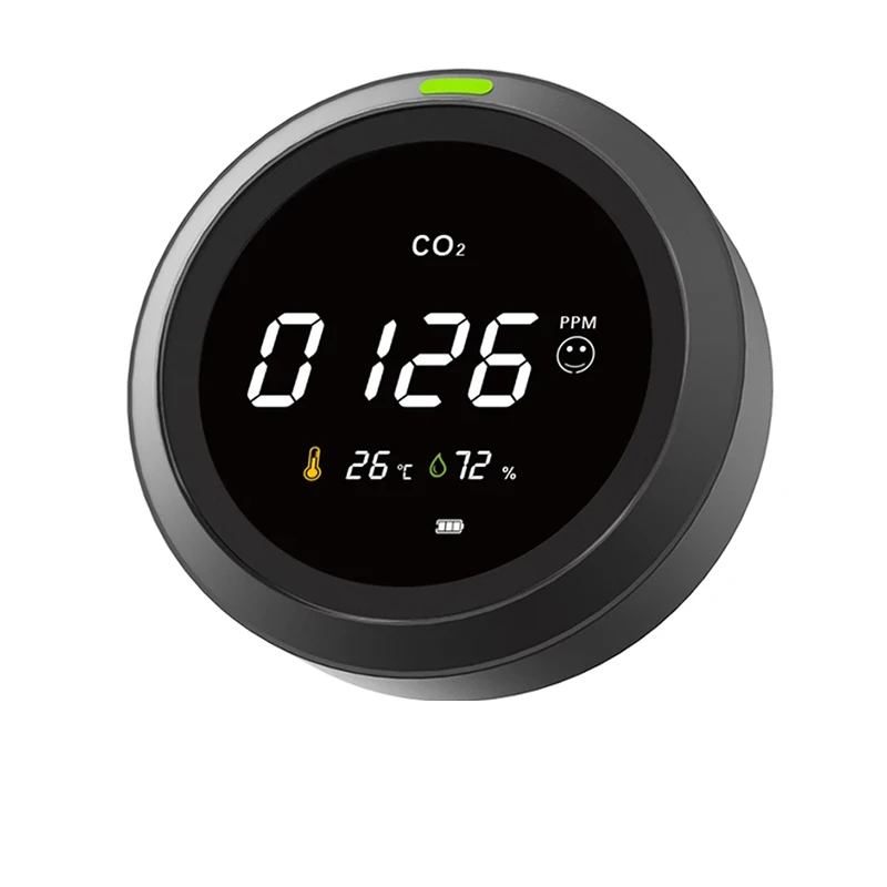 Best CO2 Detector NDIR Temperature and Humidity and Air Quality Carbon Dioxide Monitor