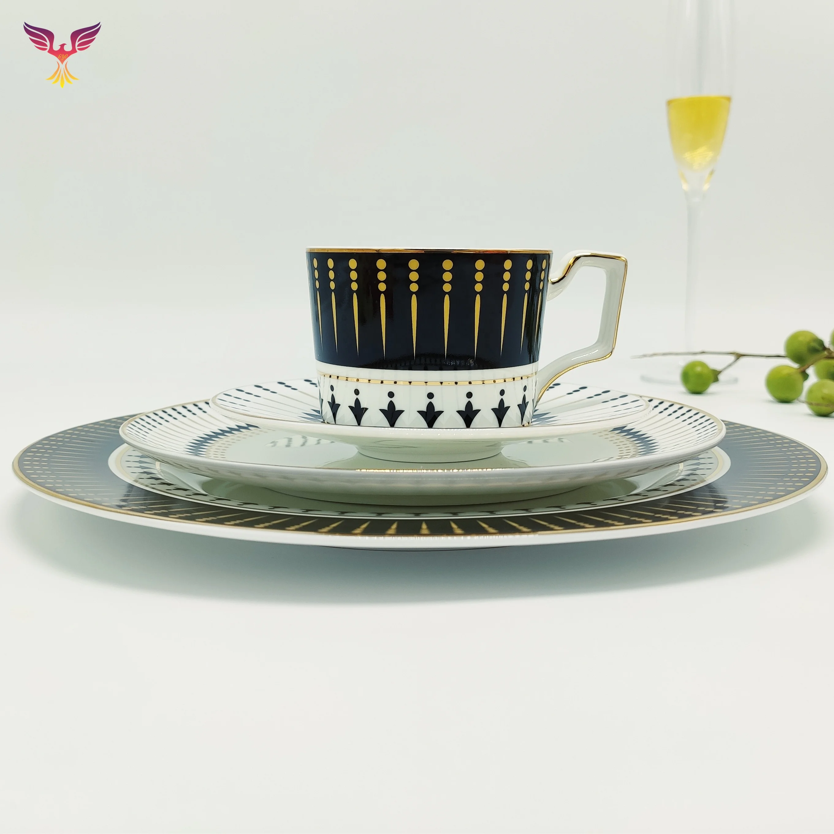 Fine bone china diner set ceramic crokery sets dinnerware
