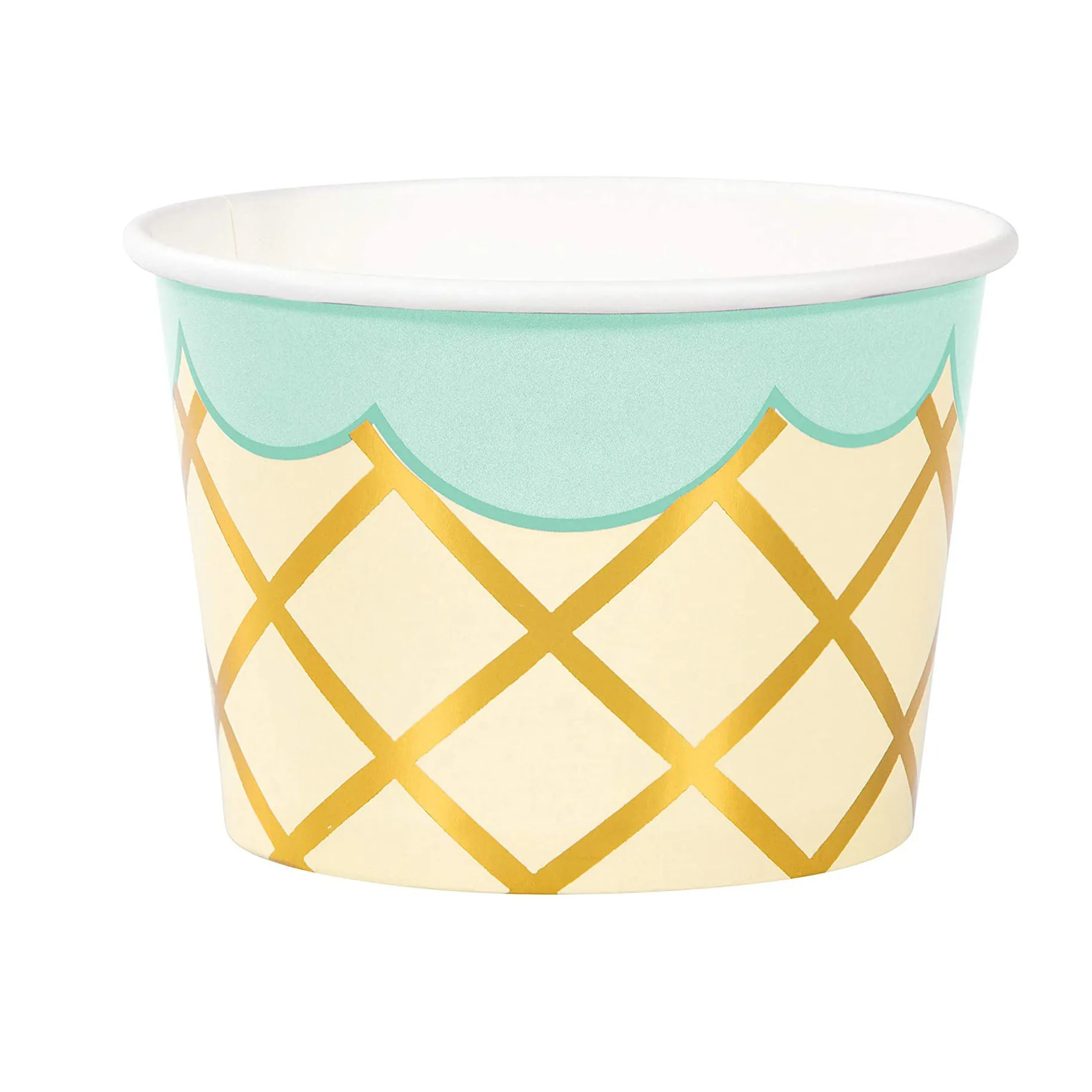 High Quality  Ice Cream Paper Cups with Lid Custom Logo  Paper Cup With Best Price