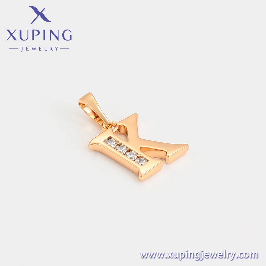 X000801993 xuping ювелирные изделия элегантный простой 18k позолоченный кулон Кей циркон