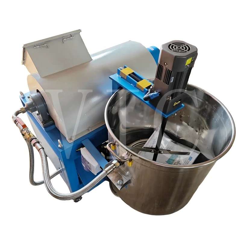 New developed stainless steel flaxseed palm oil refinery machine horizontal screw oil residue centrifugal separator