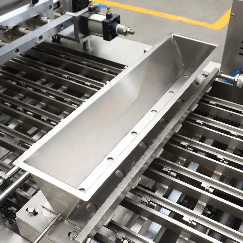 CE chocolate or fruit jam depositing biscuit forming machine