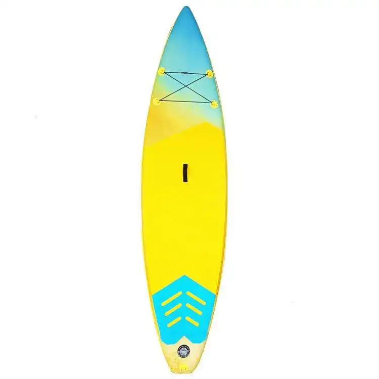 New design surfing equipment green stand up wave inflatable surfboard paddle boards race board sup board