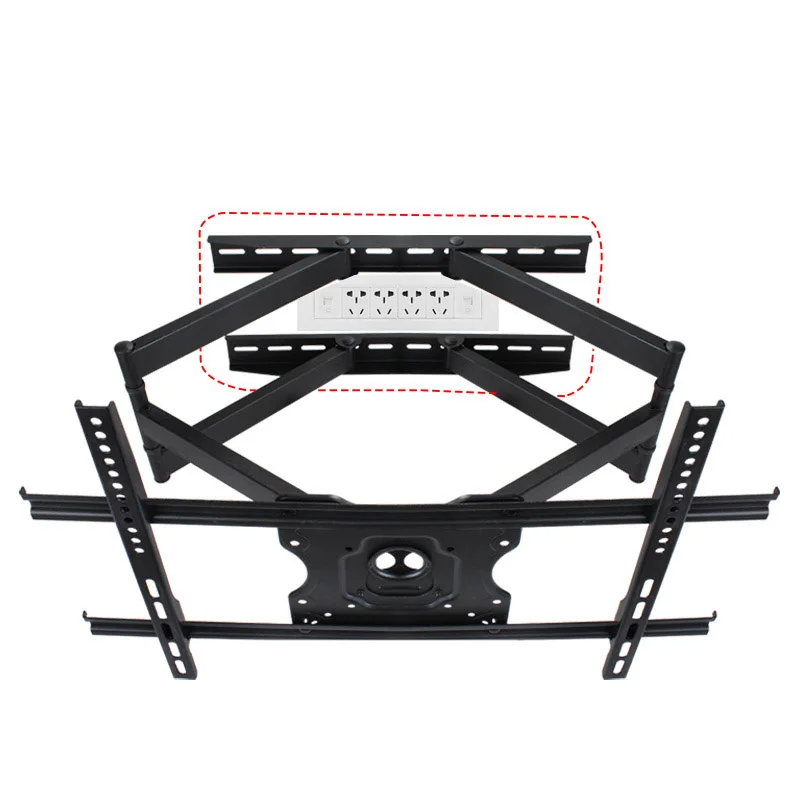 Heavy Duty Articulating Full Motion TV Wall Mount Bracket Tilt Swivel Corner TV Mount