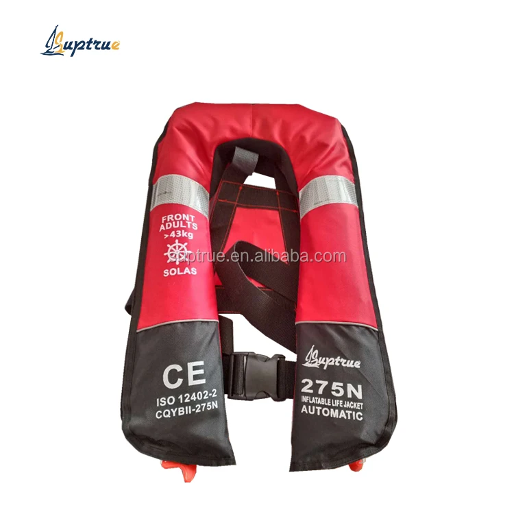 Good quality double air chamber automatic manual inflatable life jacket