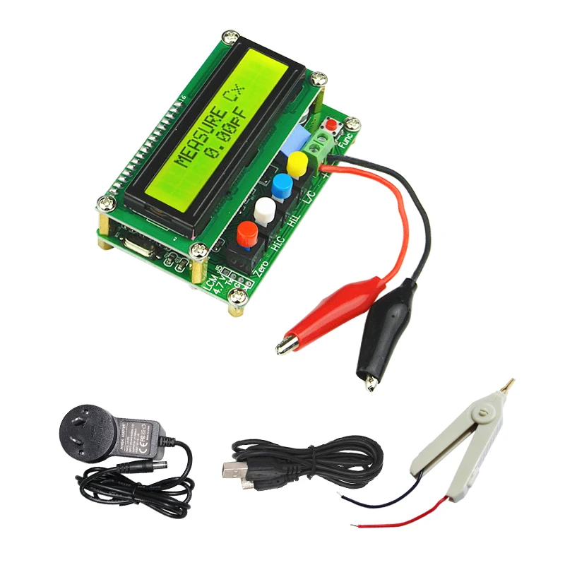 
JUNCTEK professional 1pF-100mF 1uH-100H LC-100A-AU LCD lc meter inductance capacitance 