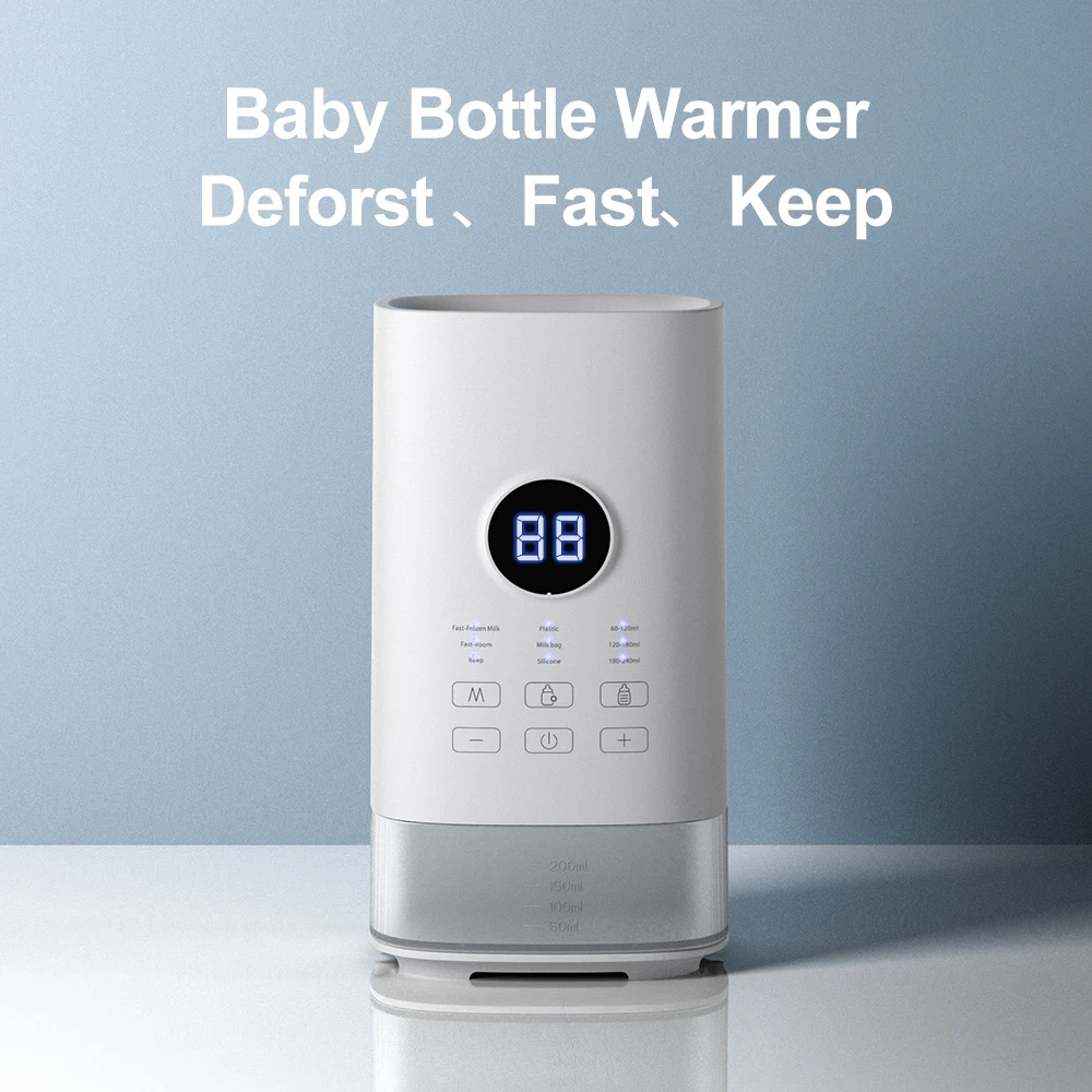 6 IN 1multifunctional single bottle milk warmer, baby bottle sterilizer, breast milk heating constant milk dispenser