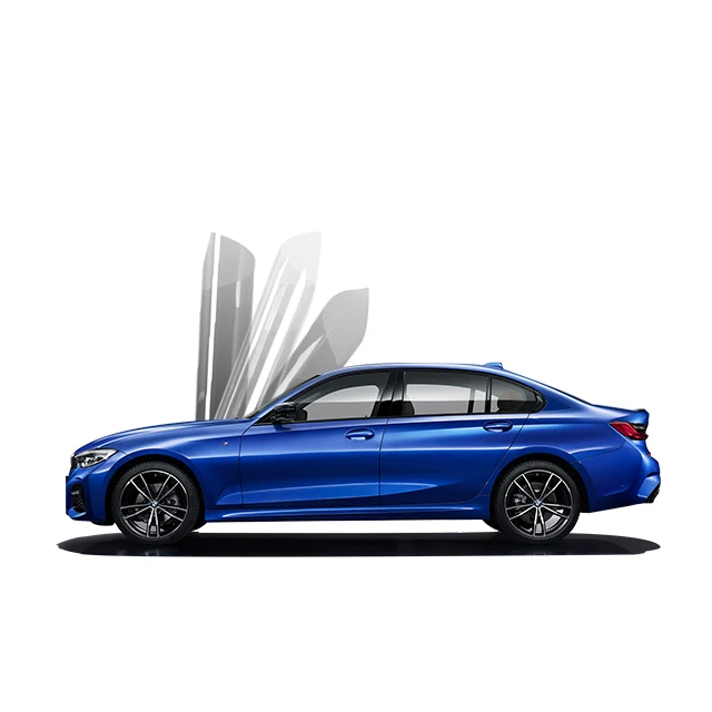 
High Heat Rejection 100%UV Car Dark Black Solar Car Window Film Electric Tint Film For automobile window 